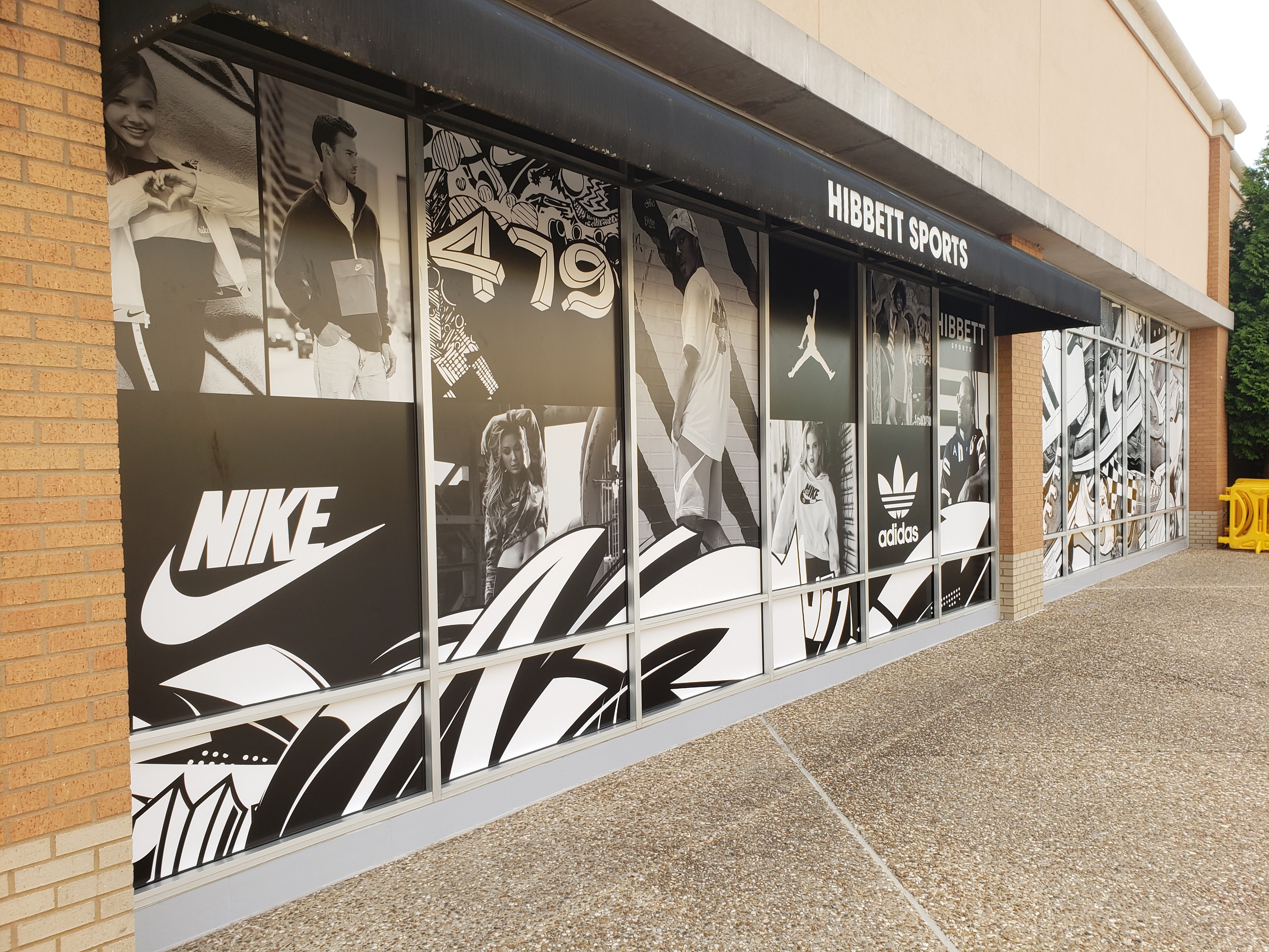 Hibbett Sports — Full Storefront Wrap