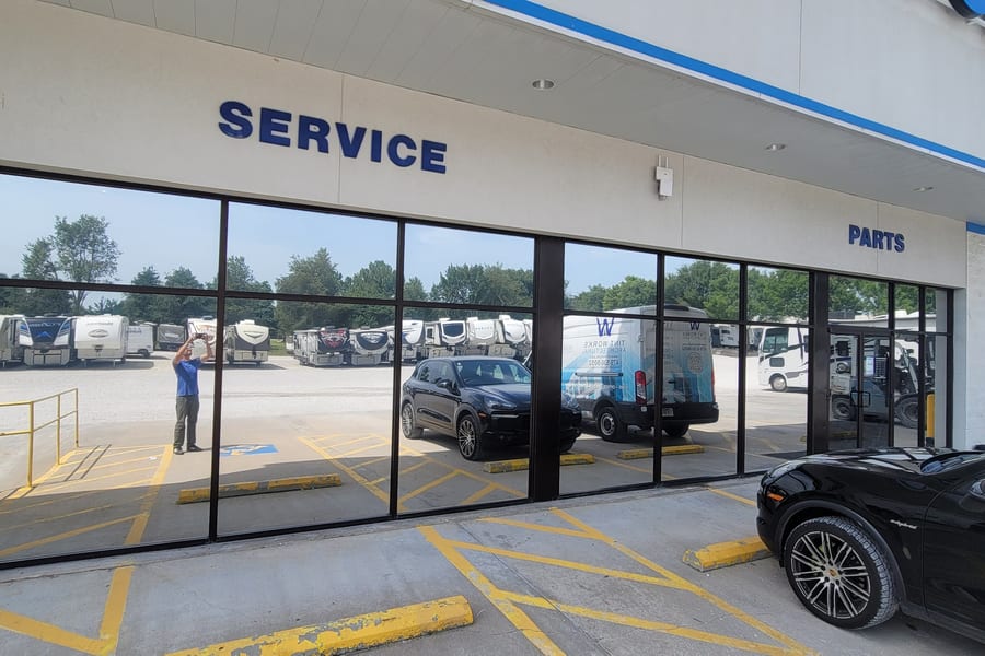 RV World — Service Bay
